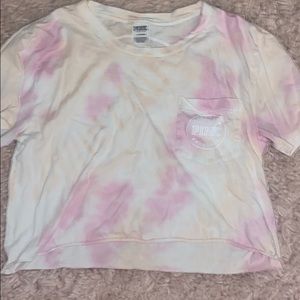 PINK tie dye shirt